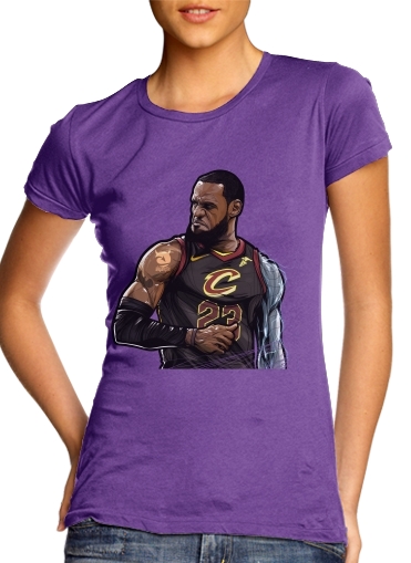 purple- Cleveland Leader voor Vrouwen T-shirt