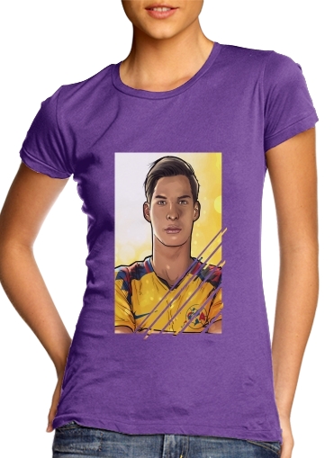 purple- Diego Lainez America voor Vrouwen T-shirt