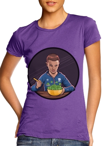 purple- Eleven Stranger Things voor Vrouwen T-shirt