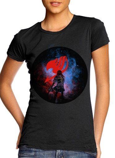zwart- Erza Scarlett voor Vrouwen T-shirt