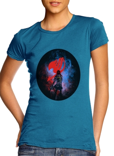 blauw- Erza Scarlett voor Vrouwen T-shirt