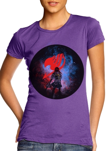purple- Erza Scarlett voor Vrouwen T-shirt