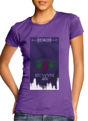 purple- Flag House Redwyne voor Vrouwen T-shirt