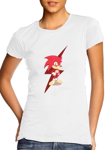  Flash The Hedgehog voor Vrouwen T-shirt