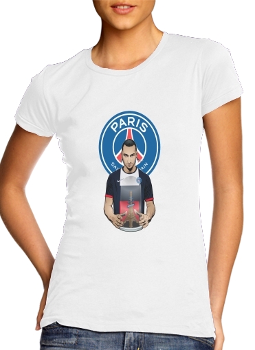  Football Stars: Zlataneur Paris voor Vrouwen T-shirt