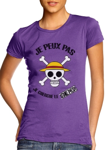 purple- I cant Im looking for the One Piece voor Vrouwen T-shirt