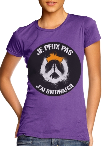 purple- I can't I have OverWatch voor Vrouwen T-shirt