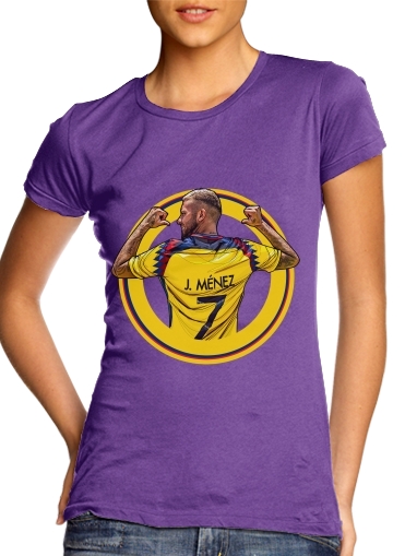 purple- Jeremy Menez America  voor Vrouwen T-shirt
