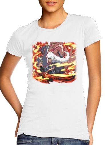  Jiraya evolution Fan Art voor Vrouwen T-shirt