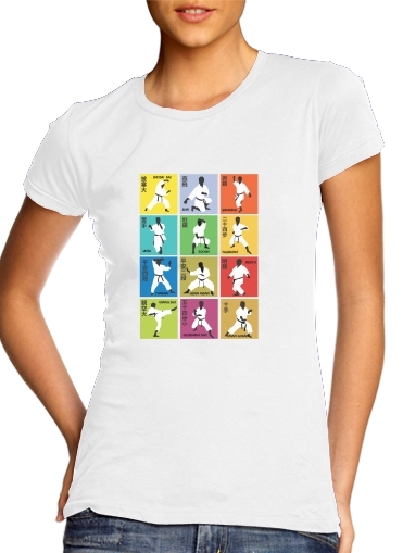  Karate techniques voor Vrouwen T-shirt