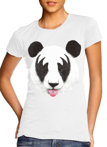  Kiss of a Panda voor Vrouwen T-shirt