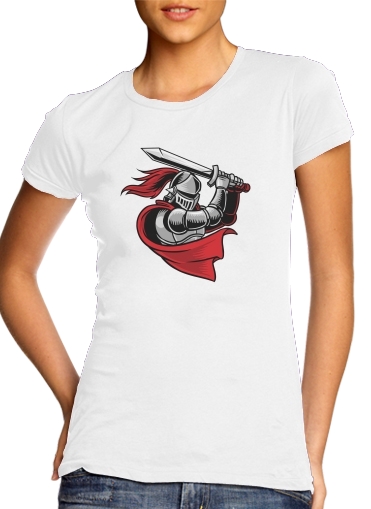  Knight with red cap voor Vrouwen T-shirt