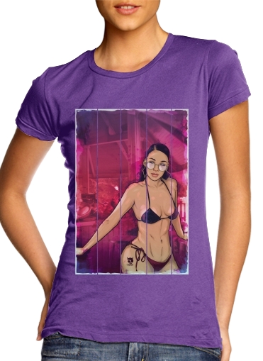 purple- Larissa  voor Vrouwen T-shirt