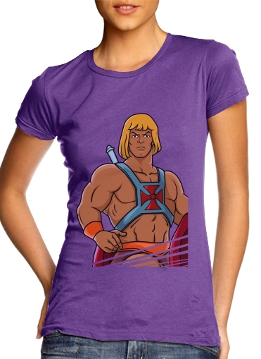 purple- Legendary Man voor Vrouwen T-shirt