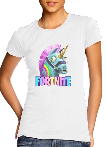   Unicorn video games Fortnite voor Vrouwen T-shirt