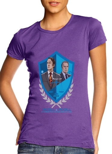 purple- Los Abogados Hermanos  voor Vrouwen T-shirt