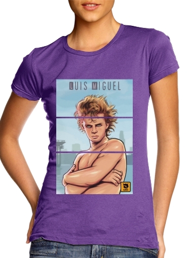purple- Luis Miguel voor Vrouwen T-shirt