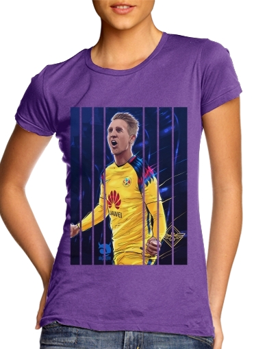 purple- Luuk De Jong America voor Vrouwen T-shirt