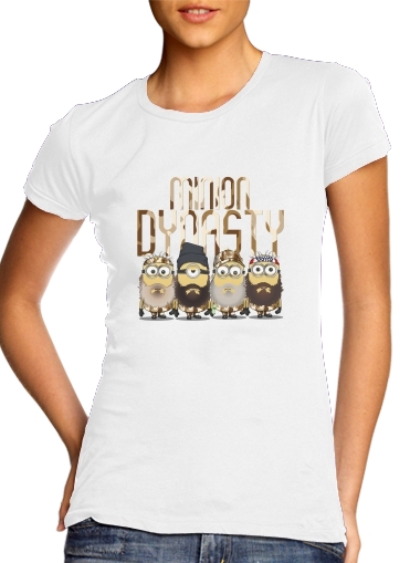  Minions mashup Duck Dinasty voor Vrouwen T-shirt