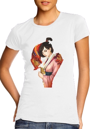 Mulan Warrior Princess voor Vrouwen T-shirt