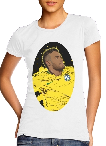  Neymar Carioca Paris voor Vrouwen T-shirt