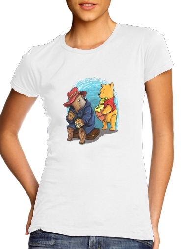  Paddington x Winnie the pooh voor Vrouwen T-shirt