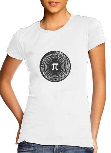  Pi Spirale voor Vrouwen T-shirt