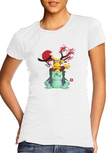  Pikachu Bulbasaur Naruto voor Vrouwen T-shirt