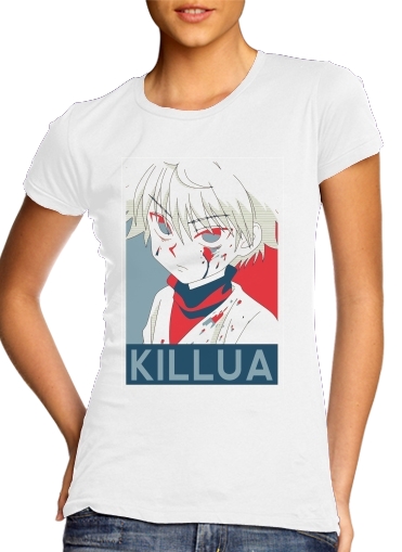 Propaganda killua Kirua Zoldyck voor Vrouwen T-shirt