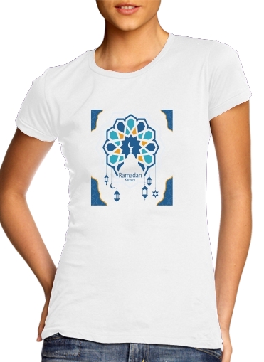  Ramadan Kareem Blue voor Vrouwen T-shirt