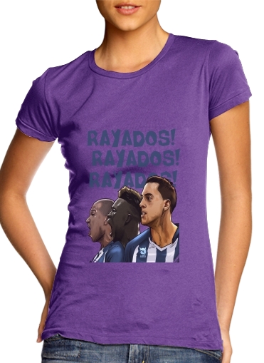 purple- Rayados Tridente voor Vrouwen T-shirt