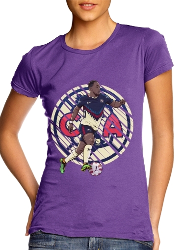 purple- Renato Ibarra Aguilas America voor Vrouwen T-shirt