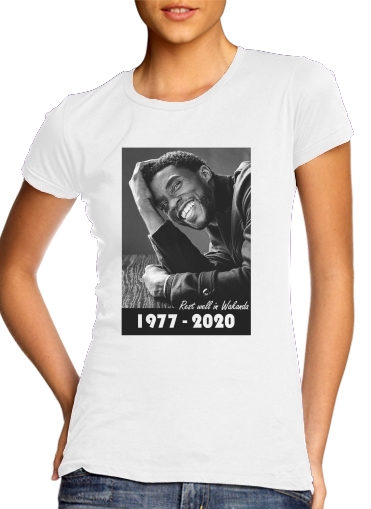  RIP Chadwick Boseman 1977 2020 voor Vrouwen T-shirt