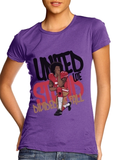 purple- United We Stand Colin voor Vrouwen T-shirt