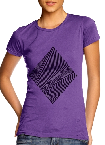 purple- Waves 1 voor Vrouwen T-shirt