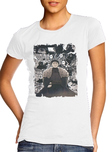  Xenon Black Clover ArtScan voor Vrouwen T-shirt
