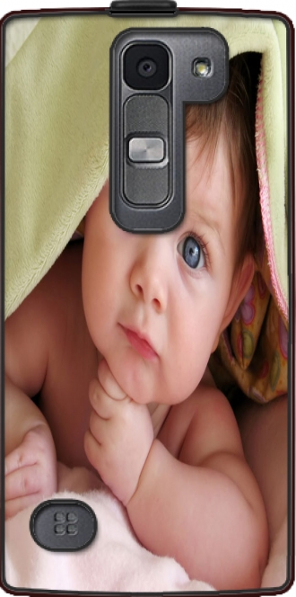Flip Case LG Spirit LTE 4g met foto's baby