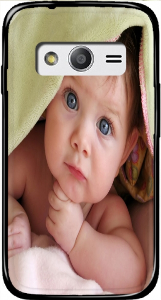 Flip Case Samsung Galaxy Trend 2 Lite G318H met foto's baby