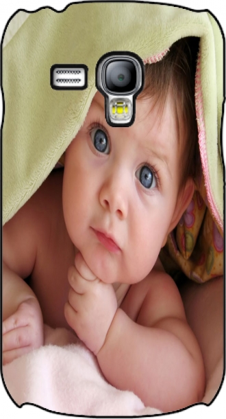 Flip Case Samsung Galaxy S III mini met foto's baby