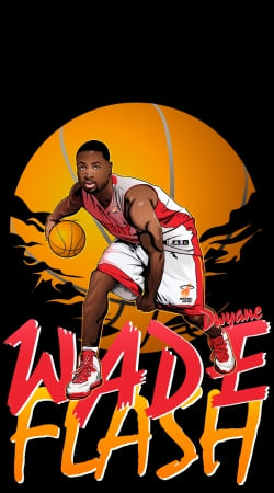 hoesje NBA Legends: Dwyane Wade