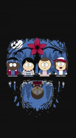 hoesje Stranger Things X South Park