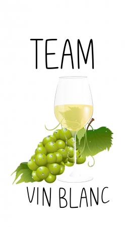 hoesje Team Vin Blanc