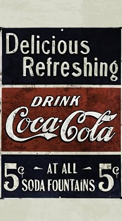 hoesje Vintage coke 