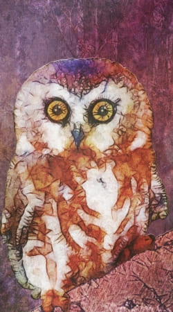 hoesje abstract cute owl