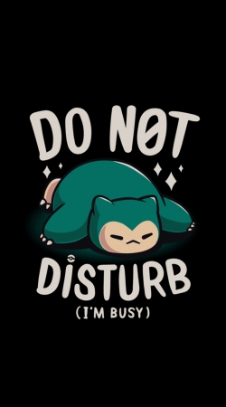 hoesje Do not disturb im busy