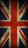 hoesje Old-looking British flag