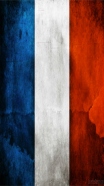 hoesje Flag France Vintage