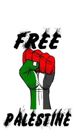 hoesje Free Palestine
