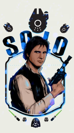hoesje Han Solo from Star Wars 