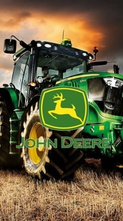 hoesje John Deer tractor Farm
